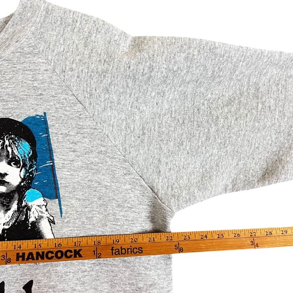 Vtg 80’s 1986 Original Les Miserables Broadway Mens XL Sweatshirt FOTL Gray - Picture 8 of 11